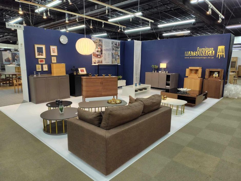 「第５７回大川家具新春展」に今年も出展いたしました！